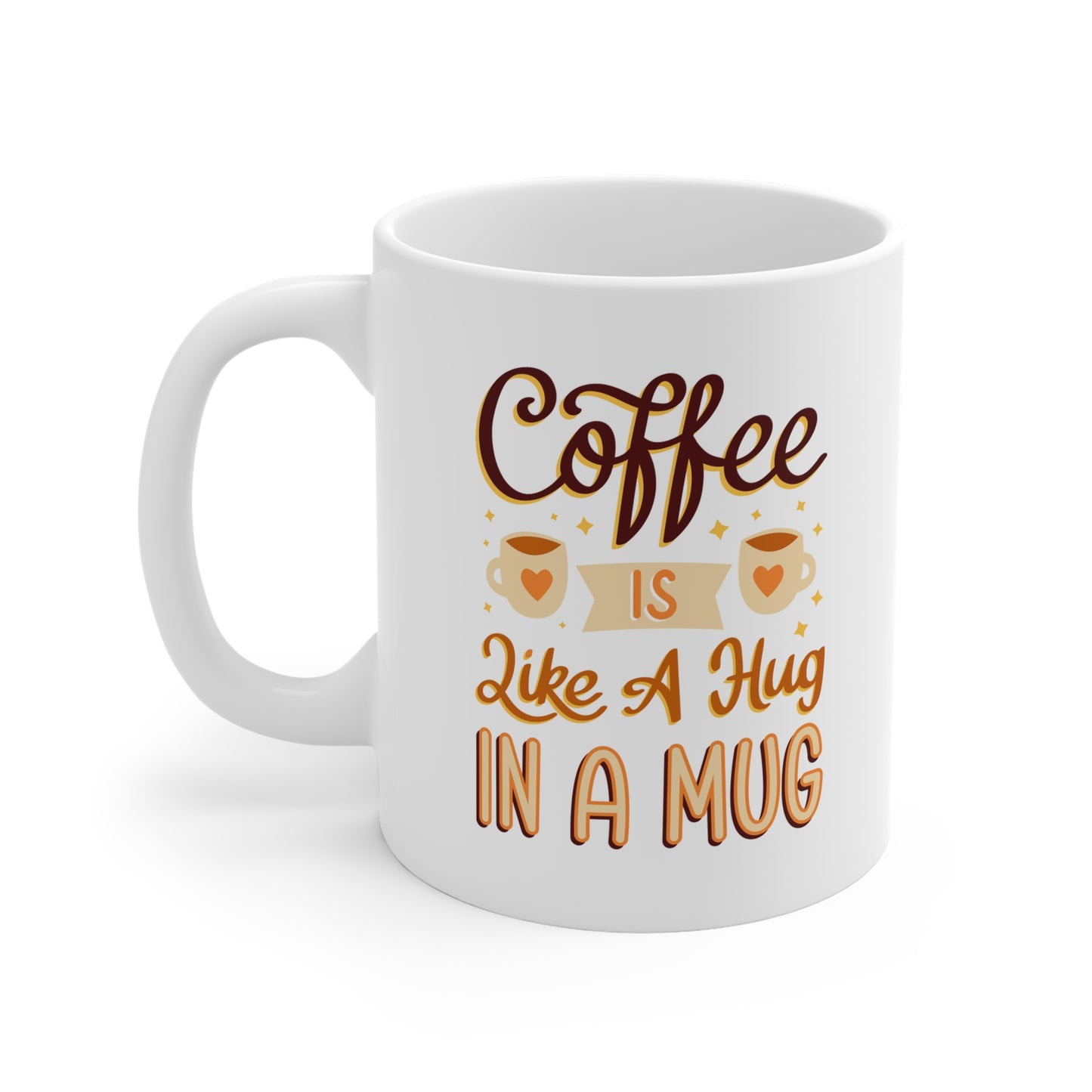 Caneca de Cerâmica - Coffee Hug