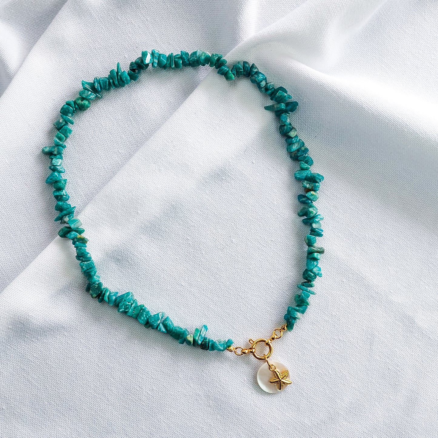 Colar Catarina - Amazonite