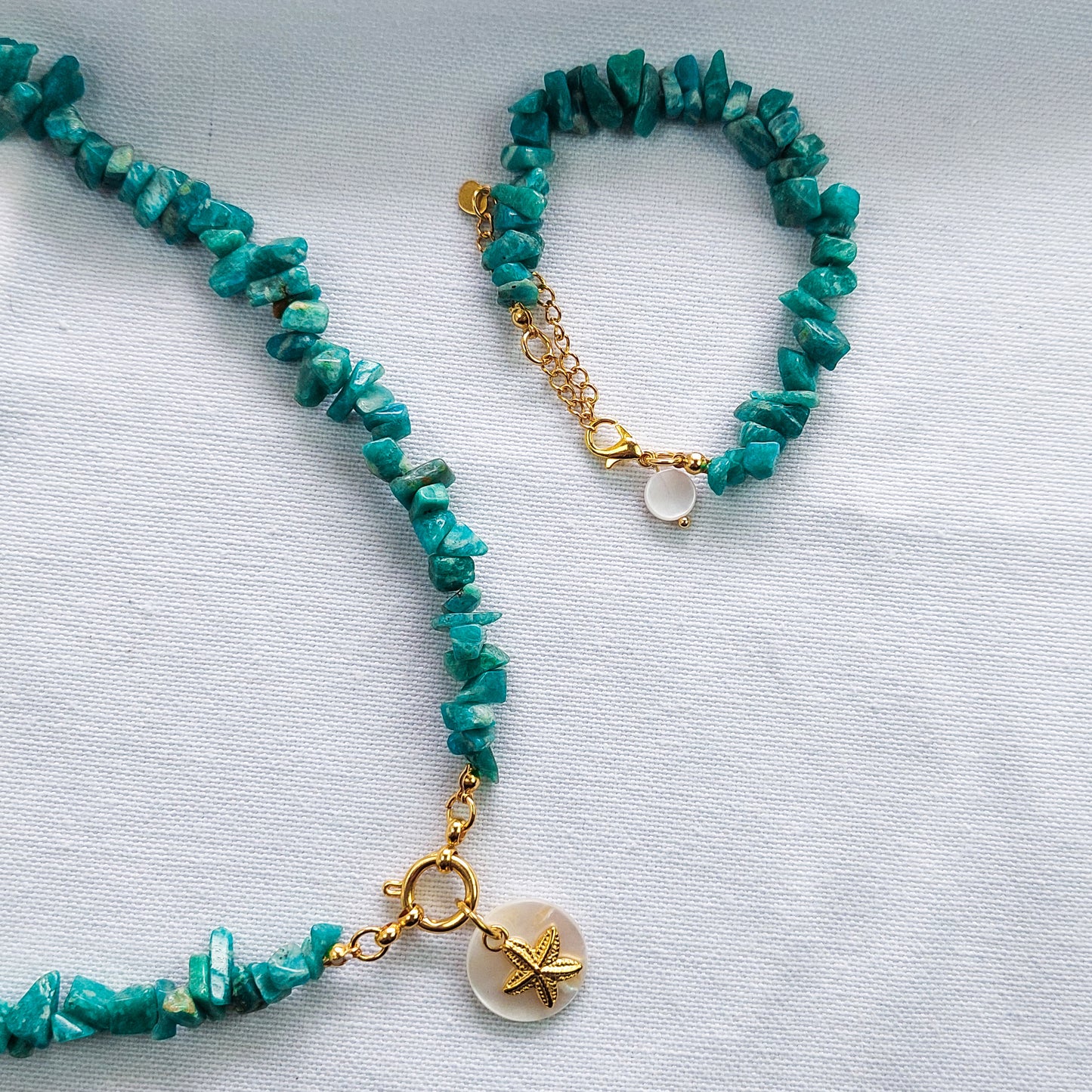 Colar Catarina - Amazonite