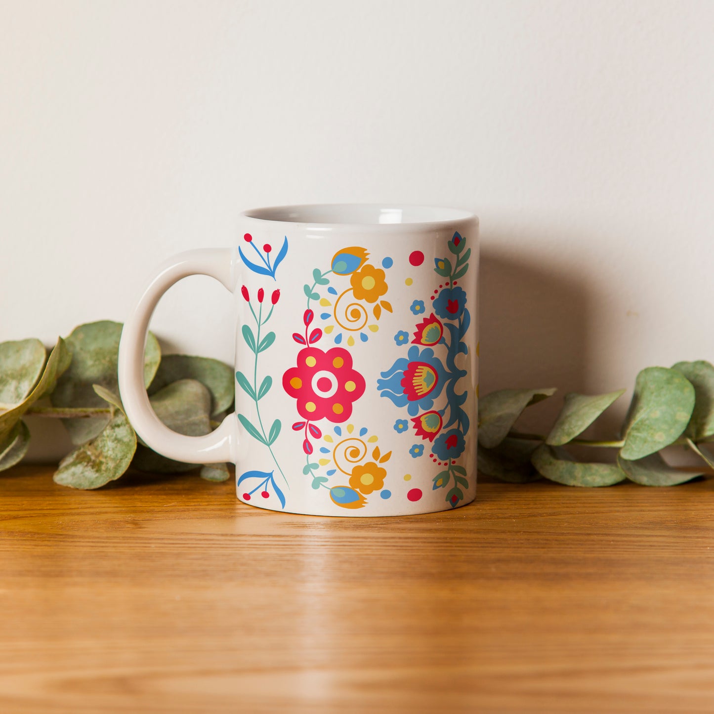 Caneca de Cerâmica - Folk