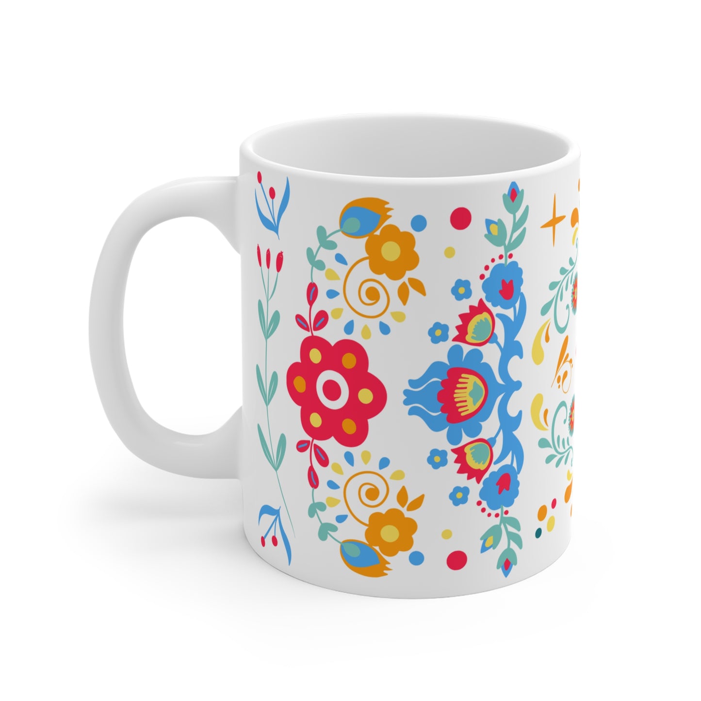 Caneca de Cerâmica - Folk