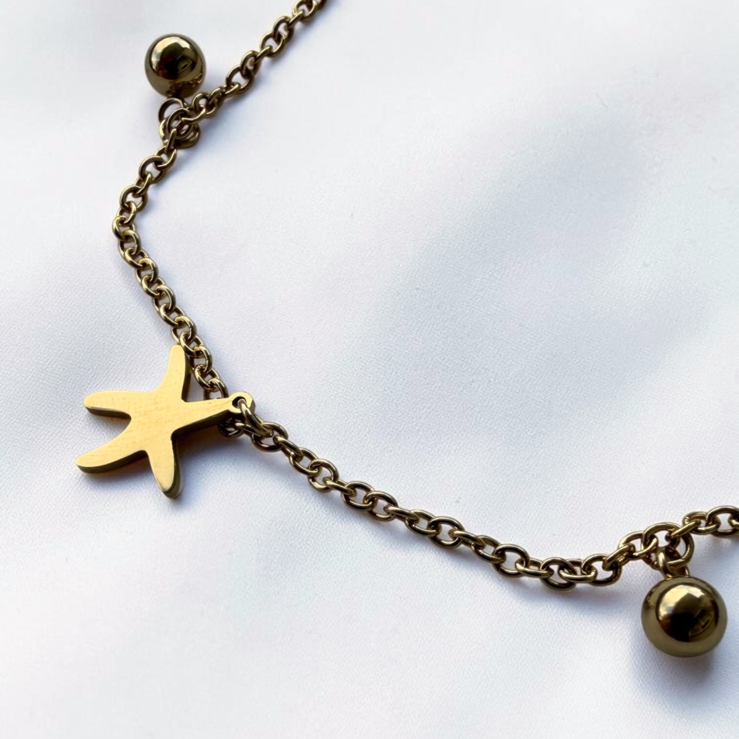 Tornozeleira Estrelas do Mar