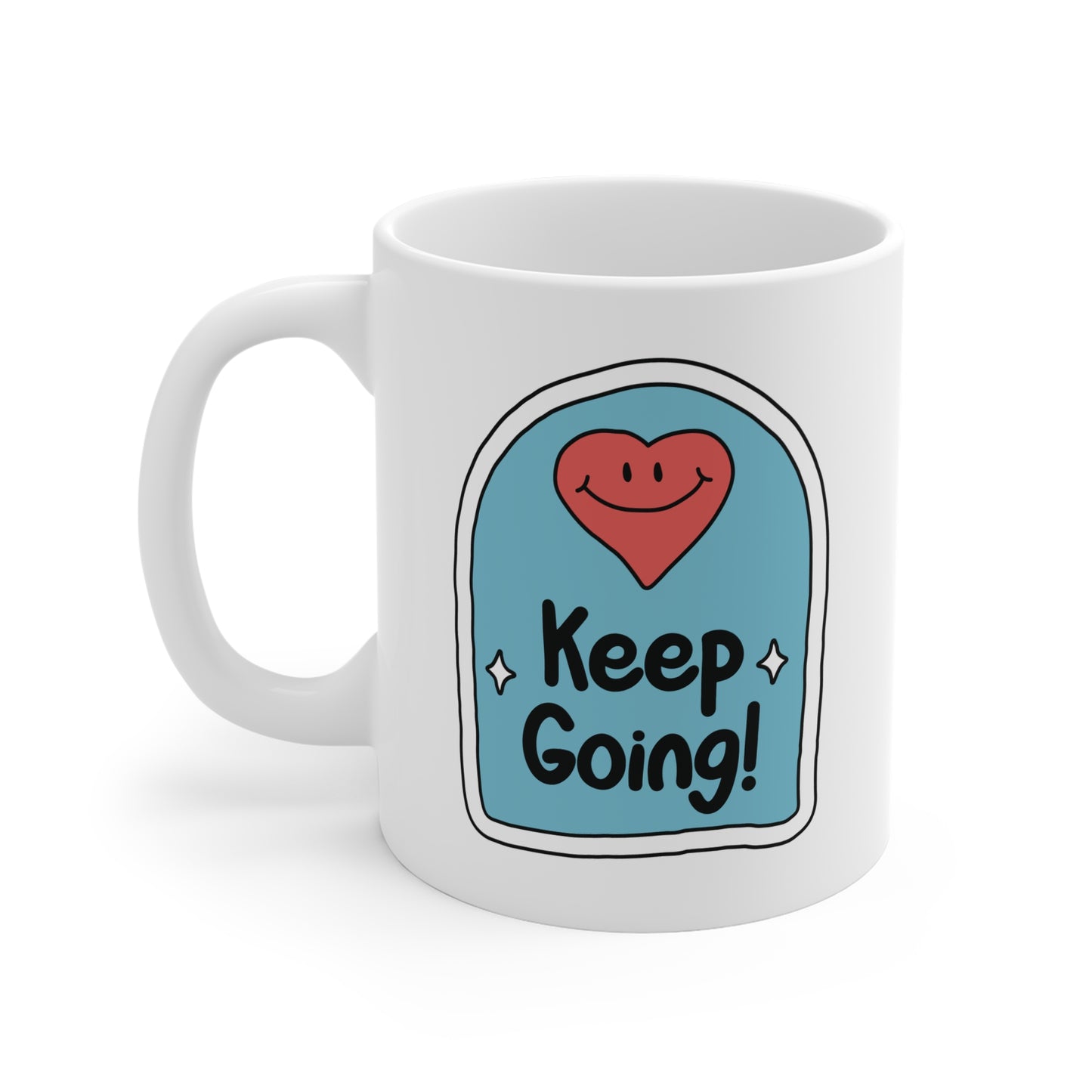 Caneca de Cerâmica - Keep Going