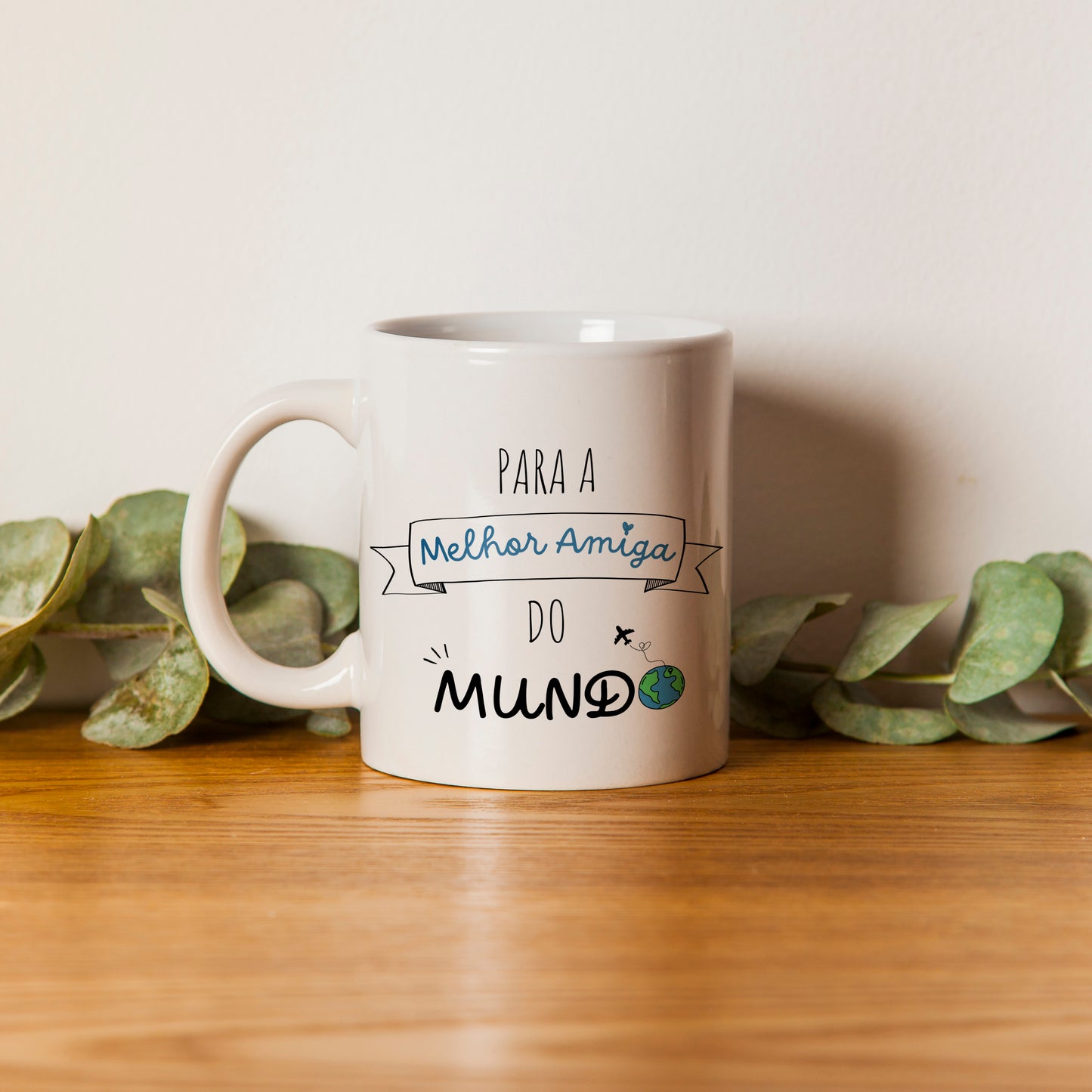 Caneca de Cerâmica - Melhor Amiga do Mundo