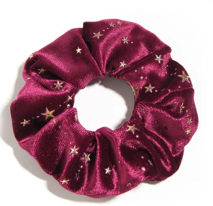 Scrunchie de Veludo - Galáxia