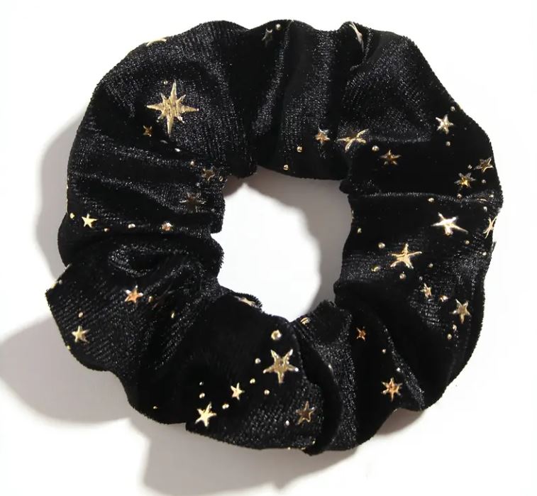 Scrunchie de Veludo - Galáxia