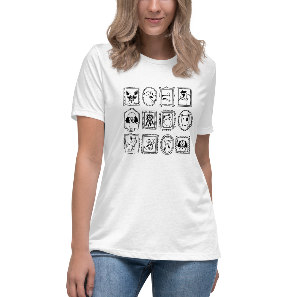 T-Shirt Feminina - Galeria de Cães