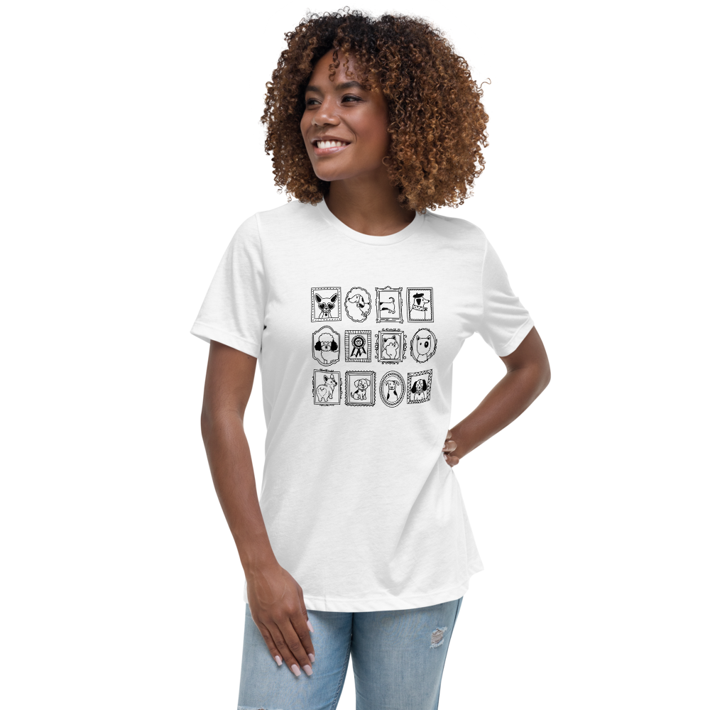 T-Shirt Feminina - Galeria de Cães